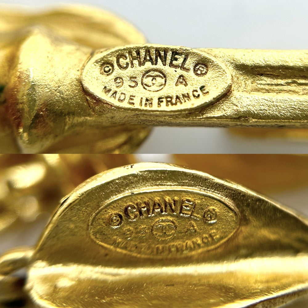CHANEL シャネル ネックレス ココマーク ロングネックレス スイング アクセサリー ココ ヴィンテージ ペンダント GP 95A ゴールド レディース 約81.5g 1995年【中古品】