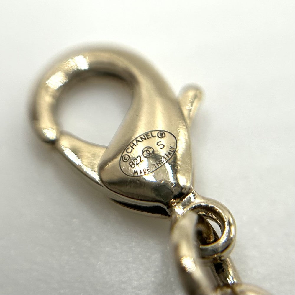 CHANEL シャネル ネックレス ロングネックレス 香水モチーフ ココマーク ココ アクセサリー GP フェイクパール B22S ゴールド レディース 2022年【中古品】