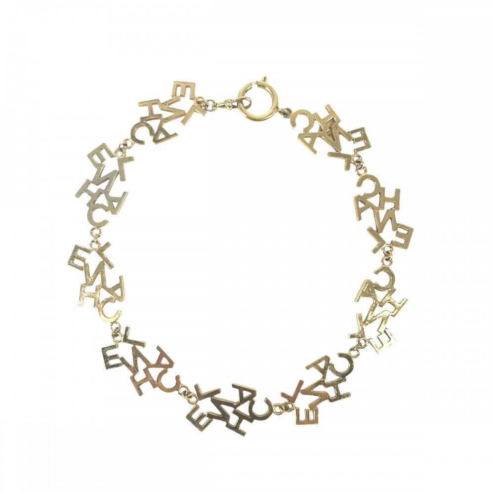 【開店SALE】 CHANEL シャネル ネックレス ロゴ ヴィンテージ アクセサリー GP ゴールド レディース 約44.7g【中古品】