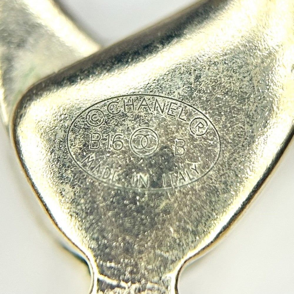 【開店SALE】 CHANEL シャネル ネックレス チェーンデザイン ココマーク アクセサリー チョーカー GP レザー B16B ブラック 黒 ゴールド金具 レディース 約60.3g 2016年【中古品】