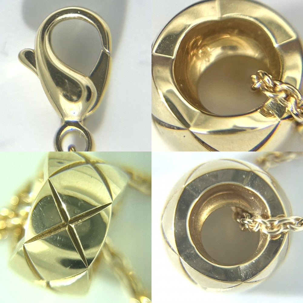 CHANEL シャネル ネックレス ココクラッシュ アクセサリー ジュエリー K18ゴールド J12305 レディース 約5.1g【中古品】