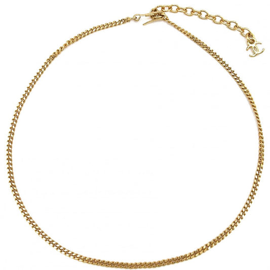 CHANEL シャネル ネックレス チェーン アクセサリー シンプル ココマーク GP 98A ゴールド レディース 約6.8g 1998年【中古品】
