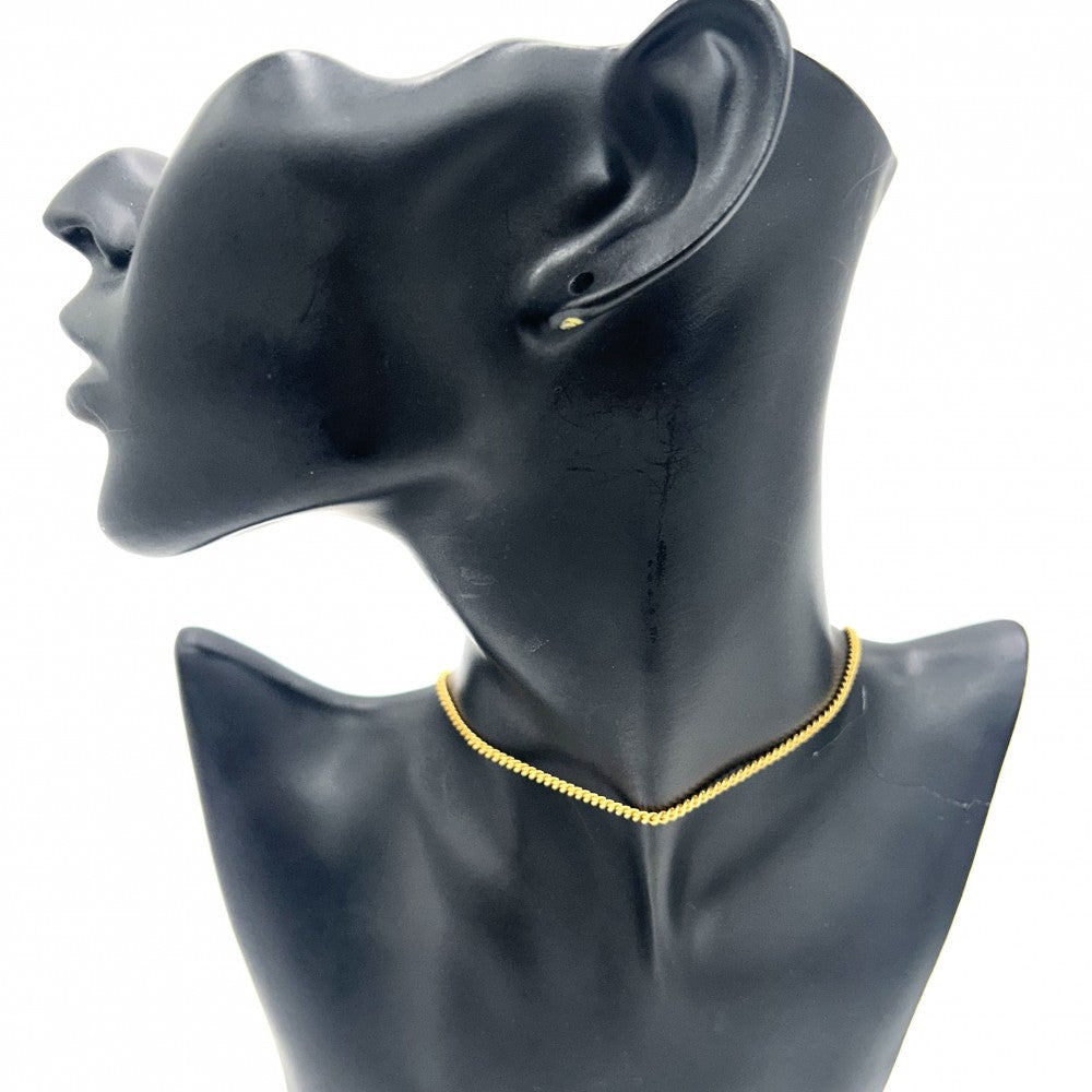 【開店SALE】 CHANEL シャネル ネックレス チェーン アクセサリー シンプル ココマーク GP 98A ゴールド レディース 約6.8g 1998年【中古品】