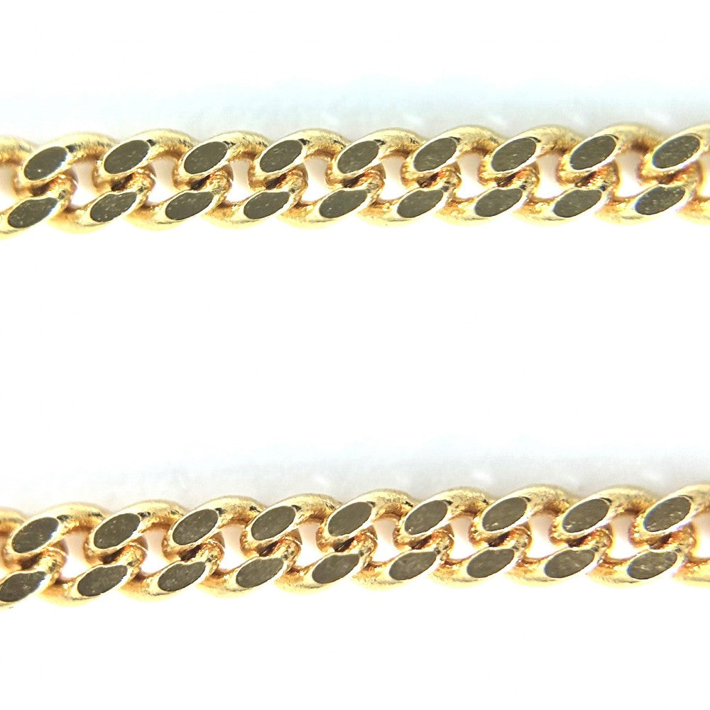 【開店SALE】 CHANEL シャネル ネックレス チェーン アクセサリー シンプル ココマーク GP 98A ゴールド レディース 約6.8g 1998年【中古品】