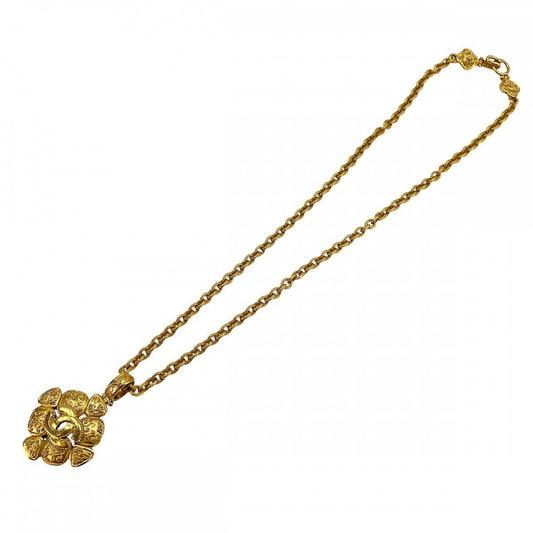 CHANEL シャネル ネックレス ココマーク ロングネックレス ペンダント アクセサリー ヴィンテージ GP 96A ゴールド レディース 約113.5g 1996年【中古品】