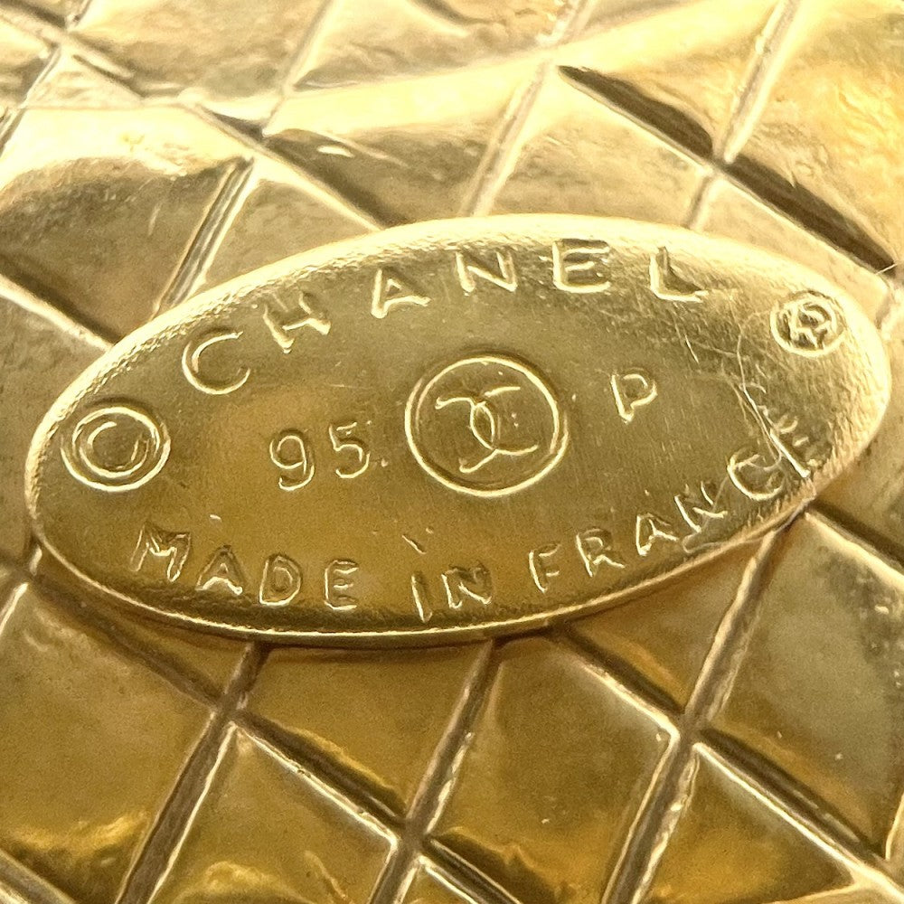 【開店SALE】 CHANEL シャネル ネックレス ココマーク マトラッセモチーフ アクセサリー バッグ ペンダント ヴィンテージ
 GP 95P ゴールド レディース 約42.6g 1995年【中古品】