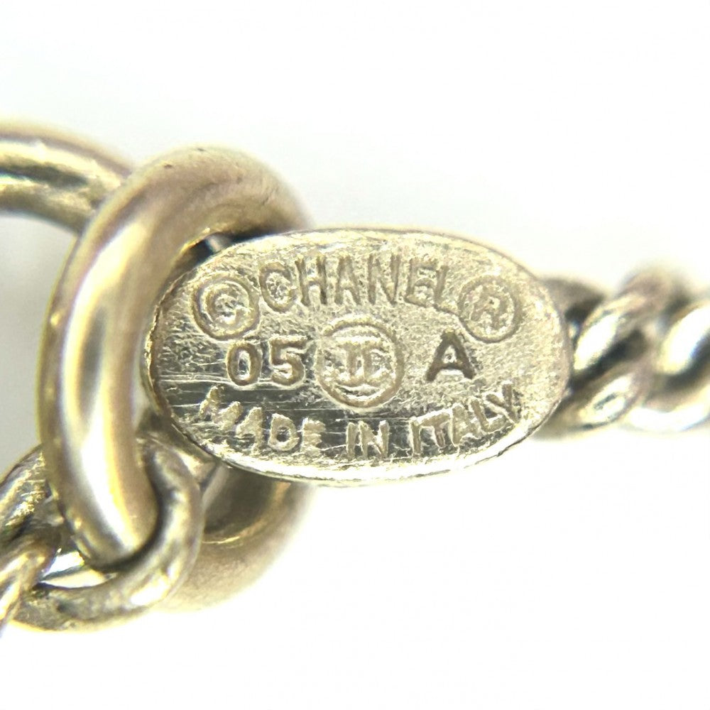 CHANEL シャネル ネックレス ココマーク マトラッセモチーフ アクセサリー バッグ ペンダント GP 05A ゴールド レディース 約42.6g 2005年【中古品】