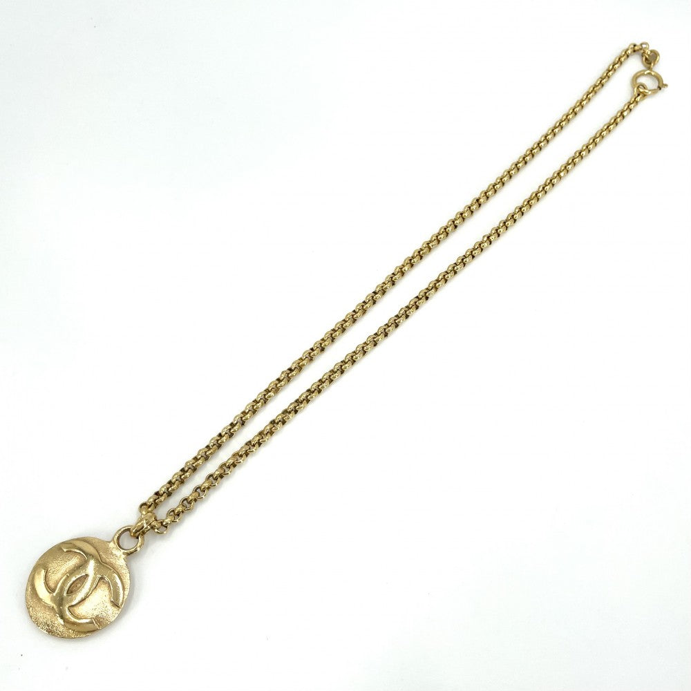 【開店SALE】 CHANEL シャネル ネックレス ココマーク ロングネックレス アクセサリー ヴィンテージ GP 2 9 レディース 約110.6g 1989年【中古品】