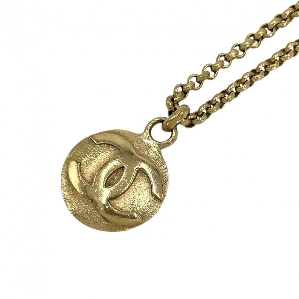 【開店SALE】 CHANEL シャネル ネックレス ココマーク ロングネックレス アクセサリー ヴィンテージ GP 2 9 レディース 約110.6g 1989年【中古品】