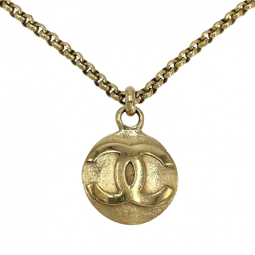 【開店SALE】 CHANEL シャネル ネックレス ココマーク ロングネックレス アクセサリー ヴィンテージ GP 2 9 レディース 約110.6g 1989年【中古品】