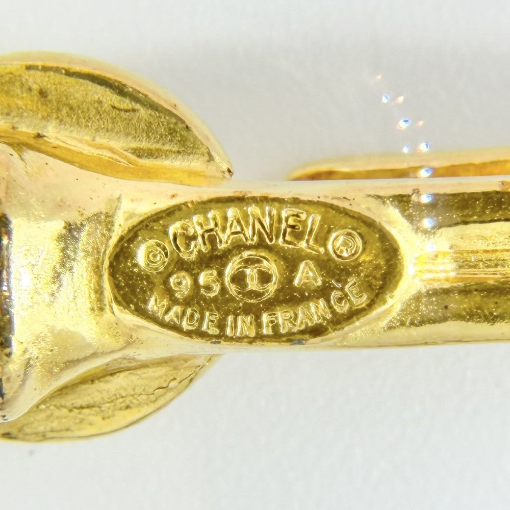 CHANEL シャネル ネックレス ココマーク ロングネックレス スイング アクセサリー ヴィンテージ ペンダント GP 95A ゴールド レディース 約82.8g 1995年【中古品】