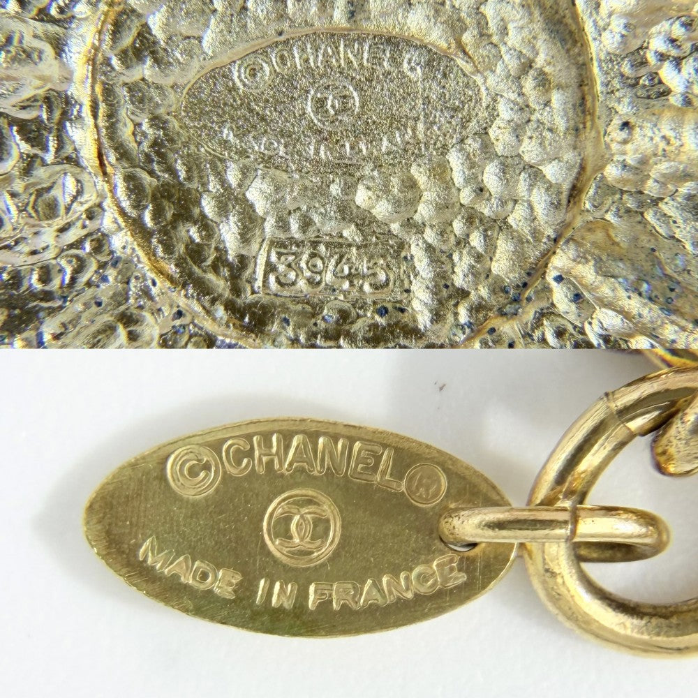 【開店SALE】 CHANEL シャネル ネックレス ココマーク ロングネックレス アクセサリー 太陽モチーフ GP レディース 約64.4g【中古品】
