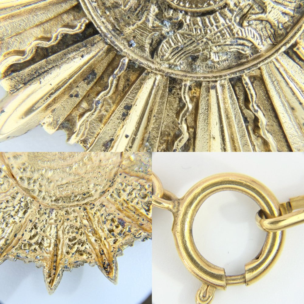 CHANEL シャネル ネックレス ココマーク ロングネックレス アクセサリー 太陽モチーフ GP レディース 約64.4g【中古品】