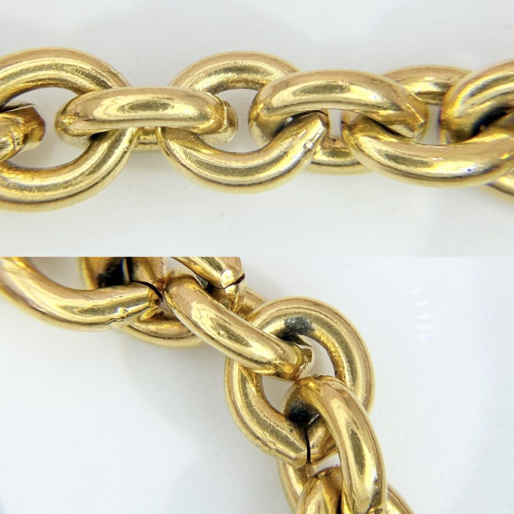 【開店SALE】 CHANEL シャネル ネックレス ココマーク ロングネックレス アクセサリー GP 94P レディース 約112.3g 1994年【中古品】