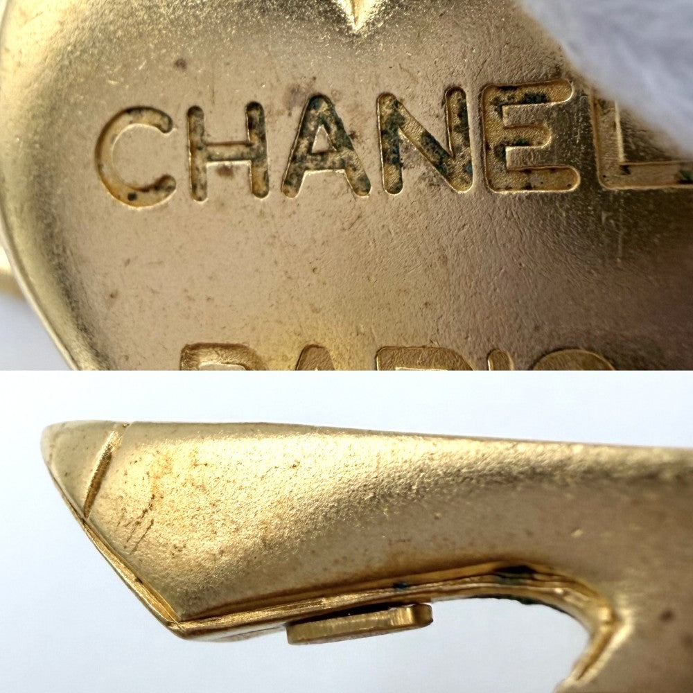 CHANEL シャネル ネックレス ロングネックレス ココマーク クローバー ハート アイコン マトラッセ ヴィンテージ GP 96P ゴールド レディース 約147.6g 1996年【中古品】