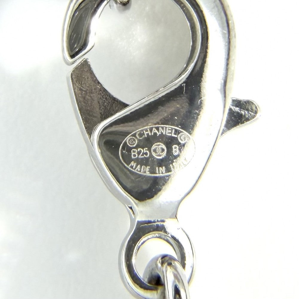 CHANEL シャネル ネックレス ココマーク チェーン アクセサリー ラインストーン フェイクパール B25B レディース 約20.1g 2025年【中古品】