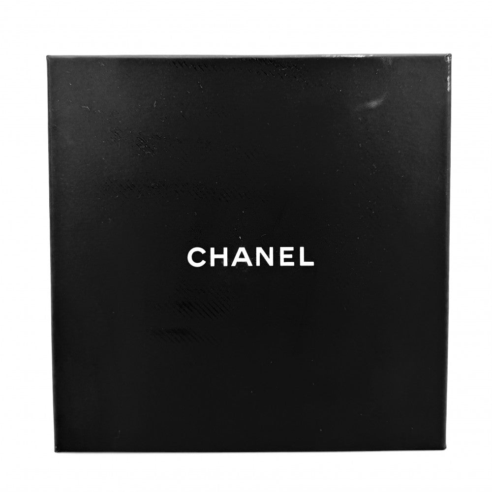 CHANEL シャネル チョーカー ココマーク チェーン アクセサリー ネックレス GP レザー B21B ゴールド ブラック 黒 レディース 約71.7g 2021年【中古品】