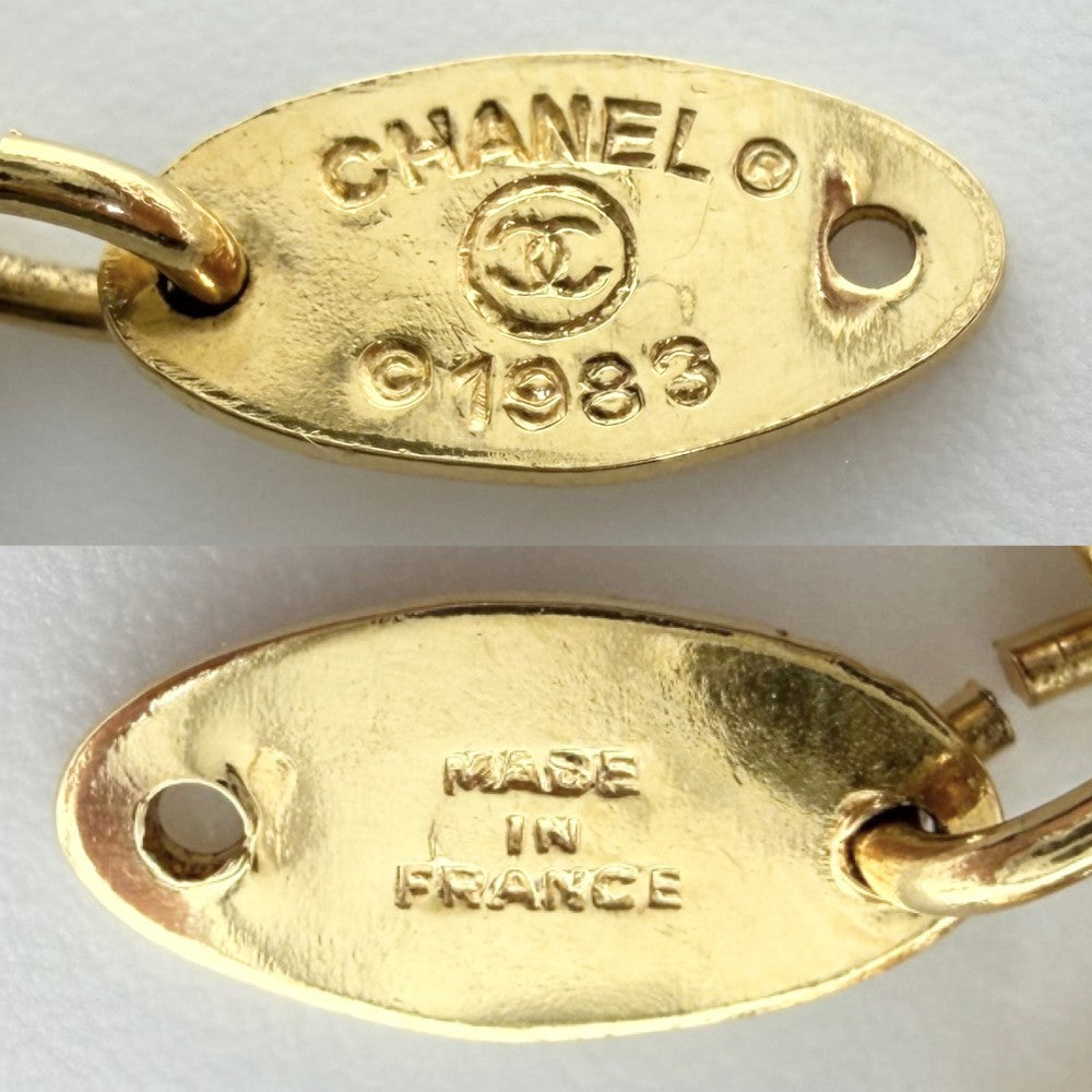 CHANEL シャネル ブレスレット チェーン ココマーク アクセサリー ゴールド ヴィンテージ GP レディース 約36.4g 1983年【中古品】