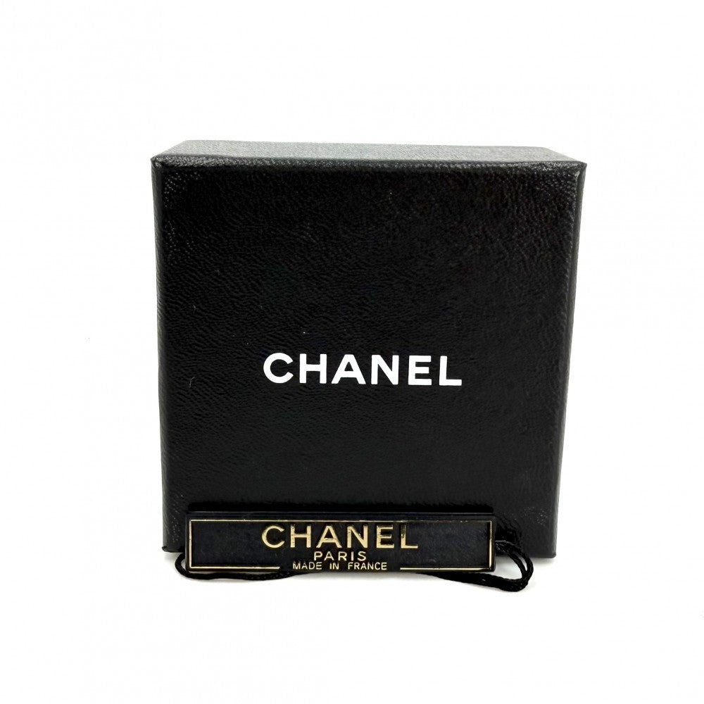 CHANEL シャネル ネックレス ココマーク アクセサリー 05V シルバー ホワイト 白 レディース 約6.2g 2005年【中古品】