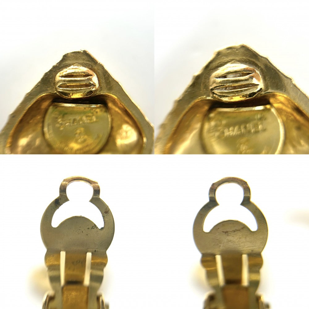 【開店SALE】 CHANEL シャネル イヤリング マドモアゼル アクセサリー スイング ゴールド GP レディース 約23.2g【中古品】
