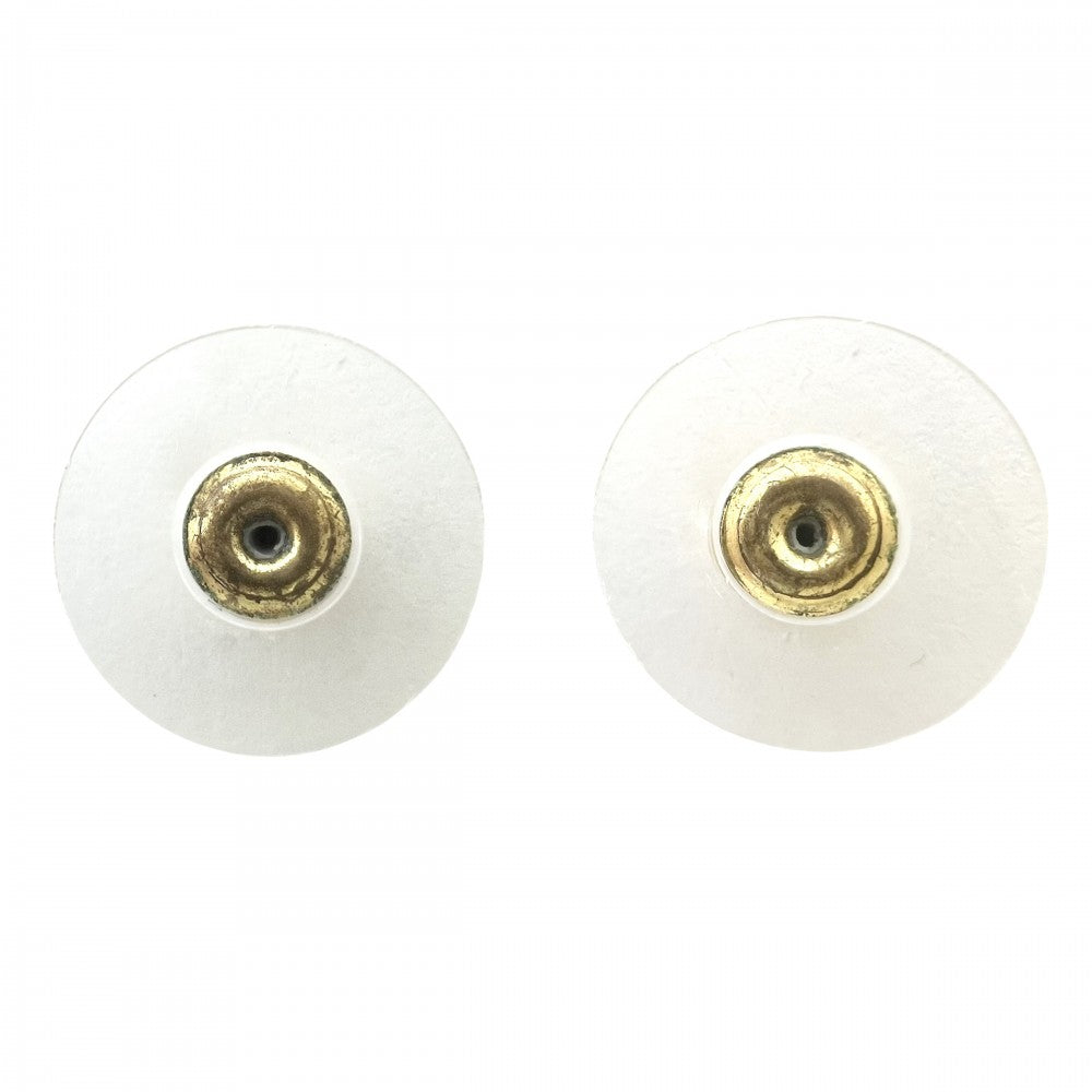 【開店SALE】 CHANEL シャネル ピアス ココマーク アクセサリー スイング GP フェイクパール ラインストーン A21B シャンパンゴールド レディース 約7.9g 2021年【中古品】