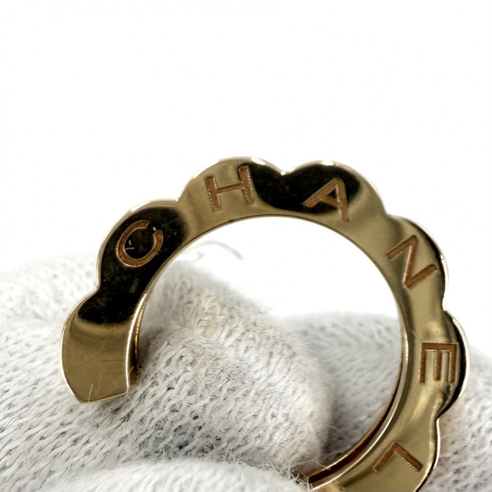 【開店SALE】 CHANEL シャネル ピアス プロフィールドカメリア アクセサリー ジュエリー Au750 18金YG K18イエローゴールド レディース 約7.8g【中古品】