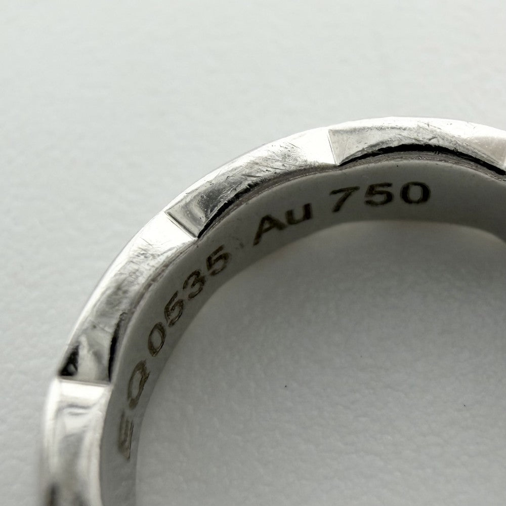 CHANEL シャネル イヤリング ココクラッシュ イヤーカフ アクセサリー ジュエリー Au750 18金WG K18ホワイトゴールド レディース 約2.7g【中古品】