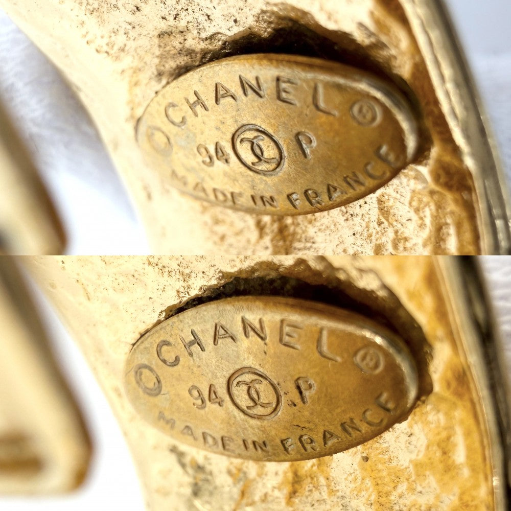 【開店SALE】 CHANEL シャネル イヤリング ココマーク アクセサリー ヴィンテージ スイング GP 94P ゴールド レディース 約33.4g 1994年【中古品】