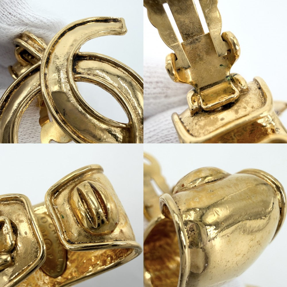 【開店SALE】 CHANEL シャネル イヤリング ココマーク アクセサリー ヴィンテージ スイング GP 94P ゴールド レディース 約33.4g 1994年【中古品】