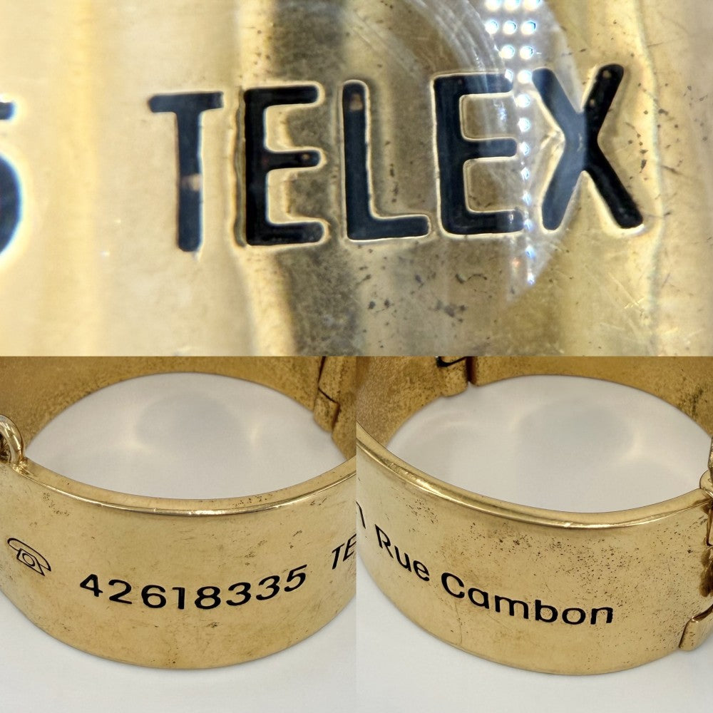 【開店SALE】 CHANEL シャネル バングル ブレスレット 31RueCambon アクセサリー ヴィンテージ GP ゴールド レディース 約91.9g【中古品】