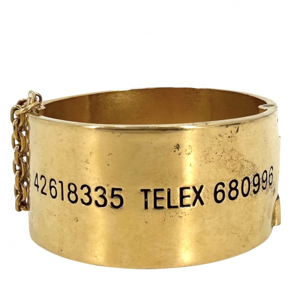 【開店SALE】 CHANEL シャネル バングル ブレスレット 31RueCambon アクセサリー ヴィンテージ GP ゴールド レディース 約91.9g【中古品】