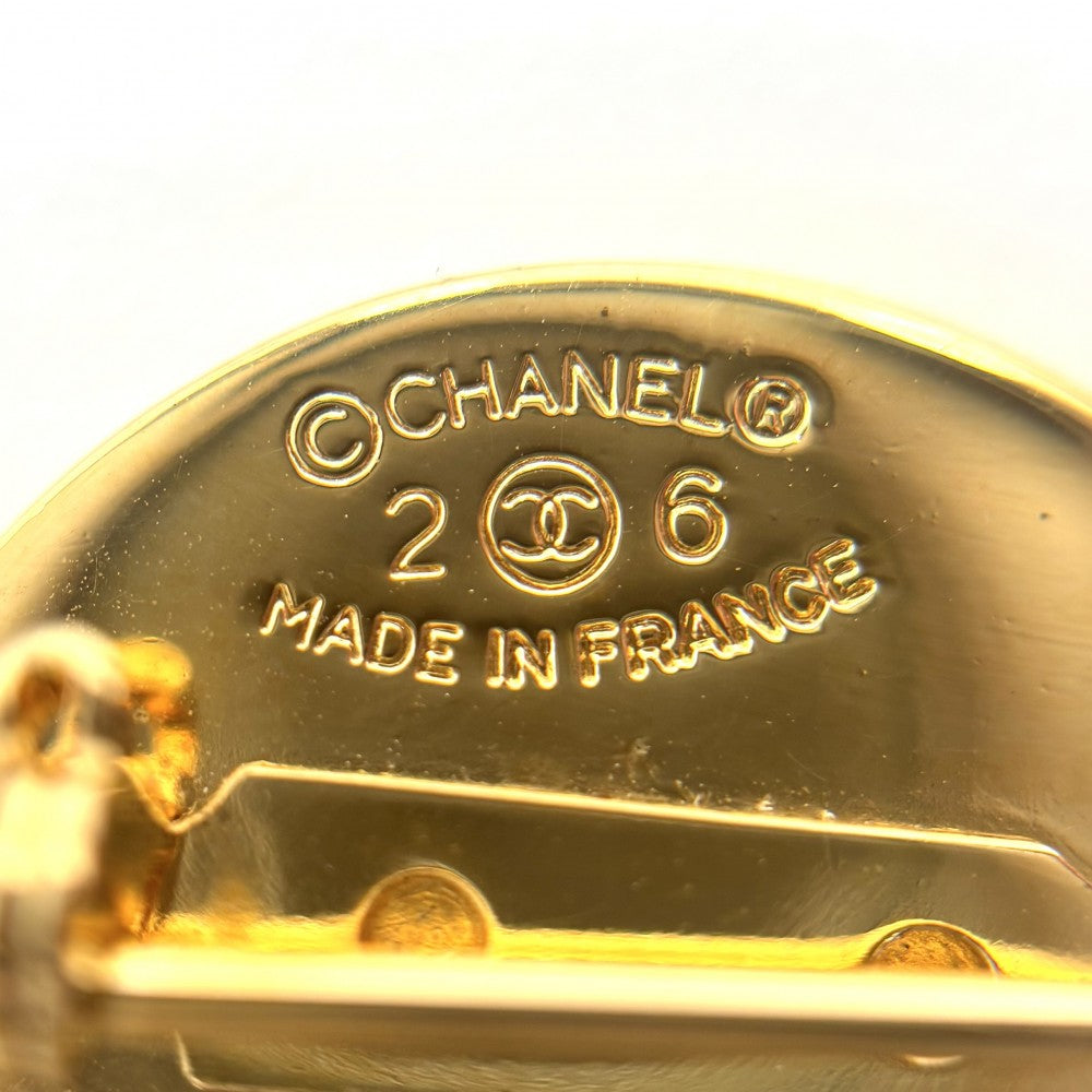 【開店SALE】 CHANEL シャネル ブローチ マトラッセ バッグモチーフ スイング ココマーク ココ アクセサリー ヴィンテージ GP 26 ゴールド レディース 約19.6g 1991年【中古品】