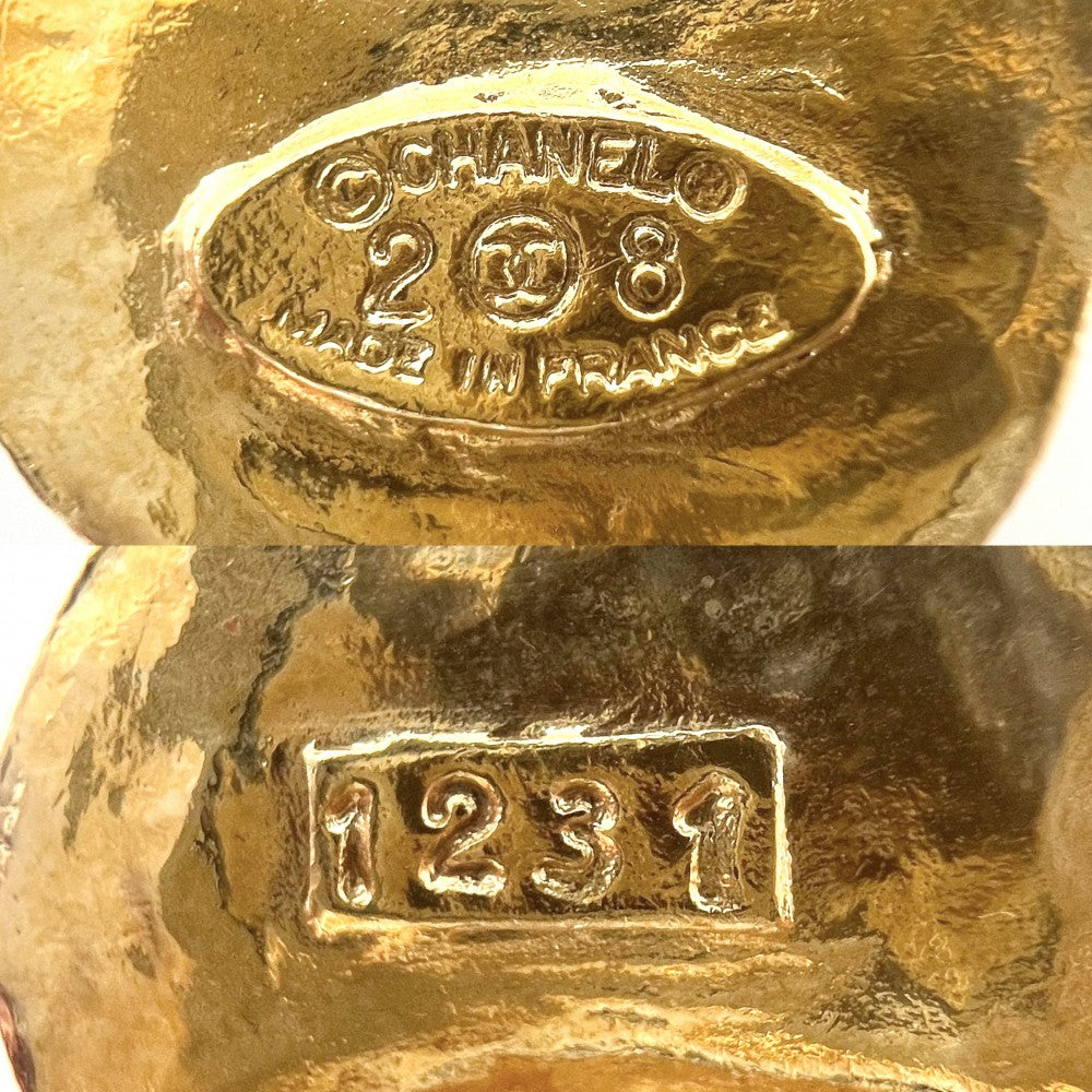【開店SALE】 CHANEL シャネル ブローチ ココマーク アクセサリー ヴィンテージ GP 28 ゴールド レディース 約14.8g 1993年【中古品】