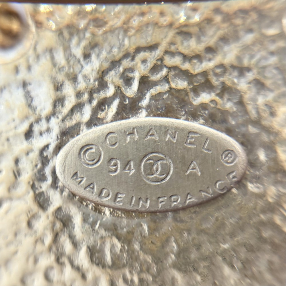 【開店SALE】 CHANEL シャネル ブローチ 太陽モチーフ ココマーク アクセサリー GP 94A ゴールド レディース 約25.3g 1994年【中古品】