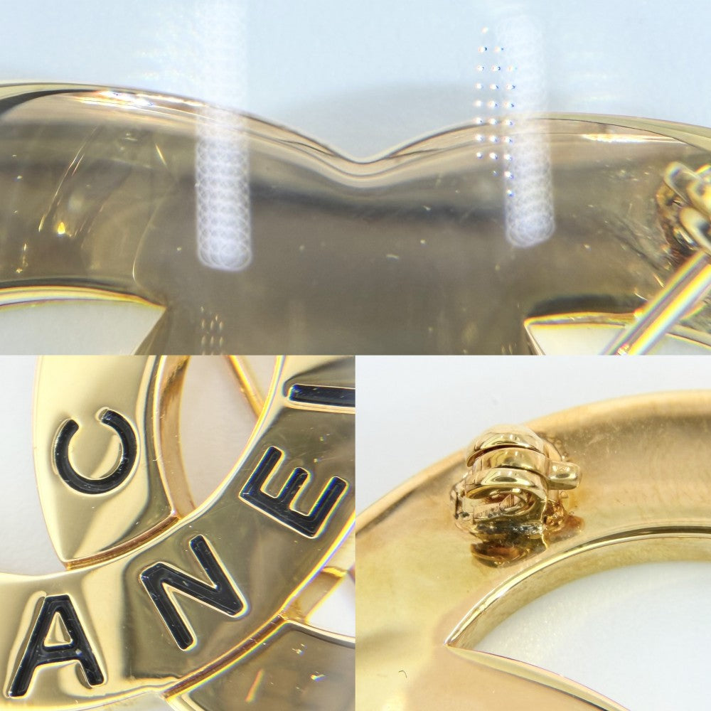 CHANEL シャネル ブローチ ロゴ ココマーク アクセサリー ヴィンテージ GP 98P ゴールド レディース 約17.0g 1998年【中古品】