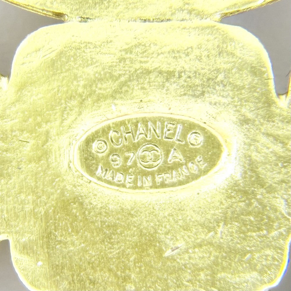 CHANEL シャネル ブローチ ココマーク アクセサリー ヴィンテージ GP 97A ゴールド シルバー レディース 約35.0g 1997年【中古品】