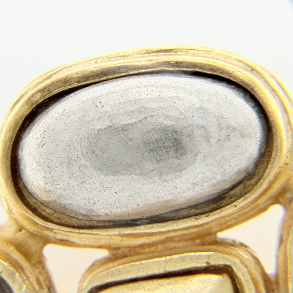 CHANEL シャネル ブローチ ココマーク アクセサリー ヴィンテージ GP 97A ゴールド シルバー レディース 約35.0g 1997年【中古品】
