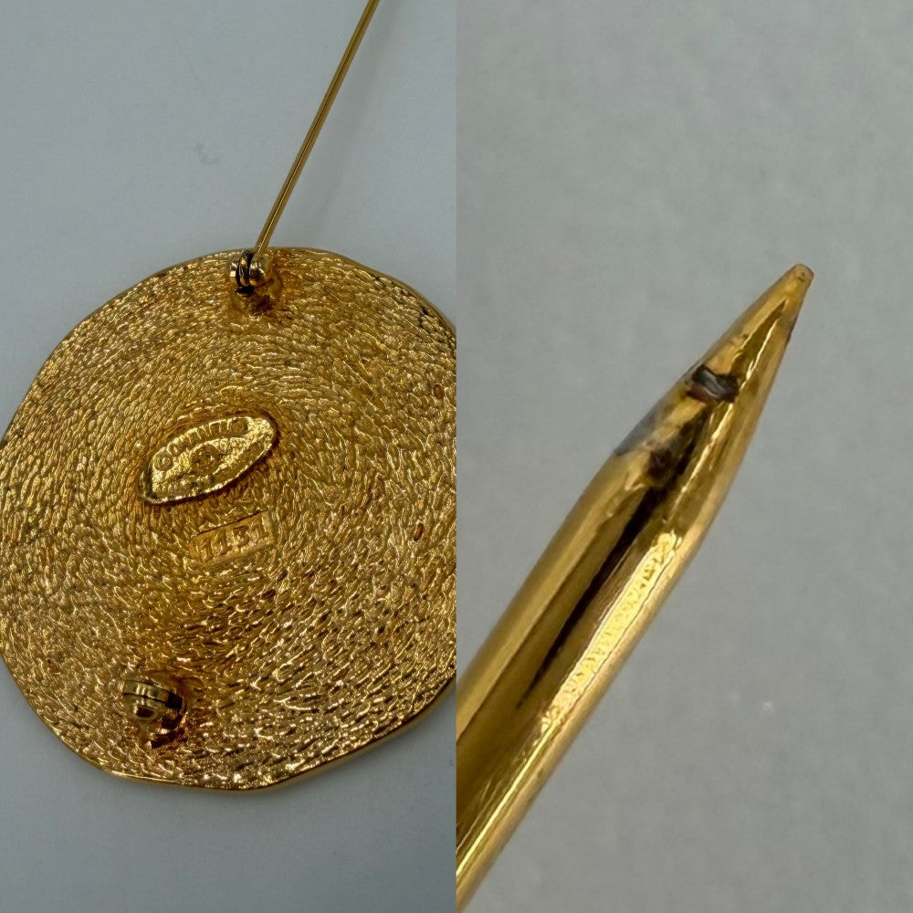 CHANEL シャネル ブローチ 31 RUE CAMBON カンボン ヴィンテージ アクセサリー GP ゴールド レディース 約22.9g【中古品】