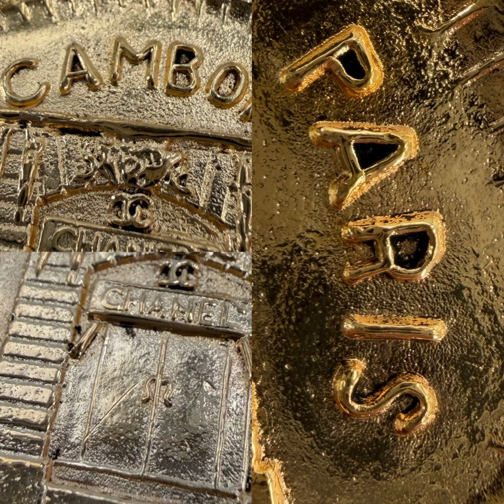 CHANEL シャネル ブローチ 31 RUE CAMBON カンボン ヴィンテージ アクセサリー GP ゴールド レディース 約22.9g【中古品】