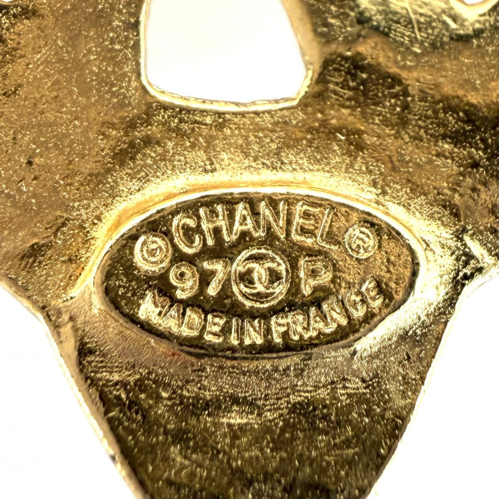 CHANEL シャネル ブローチ ココマーク アクセサリー ヴィンテージ GP 97P ゴールド レディース 約25.9g 1997年【中古品】