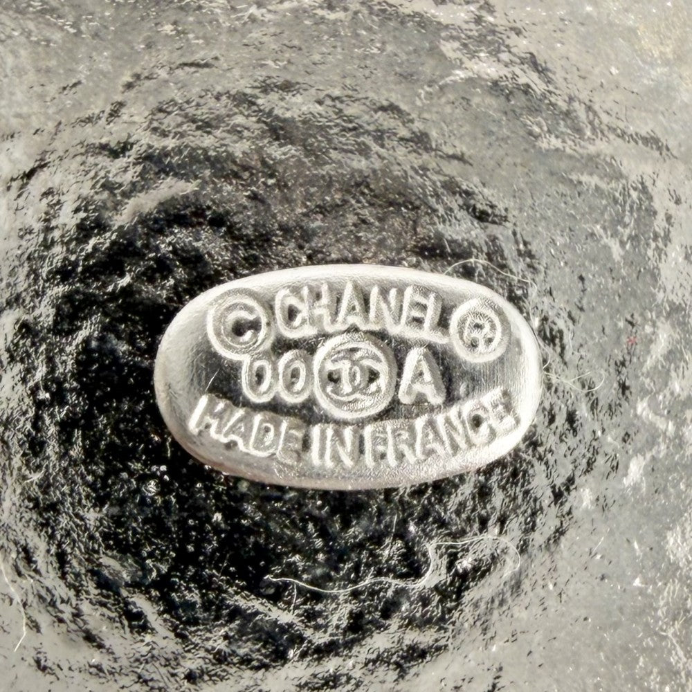 CHANEL シャネル ブローチ ラウンド ココマーク アクセサリー ラインストーン 00A レディース 約14.1g 2000年【中古品】
