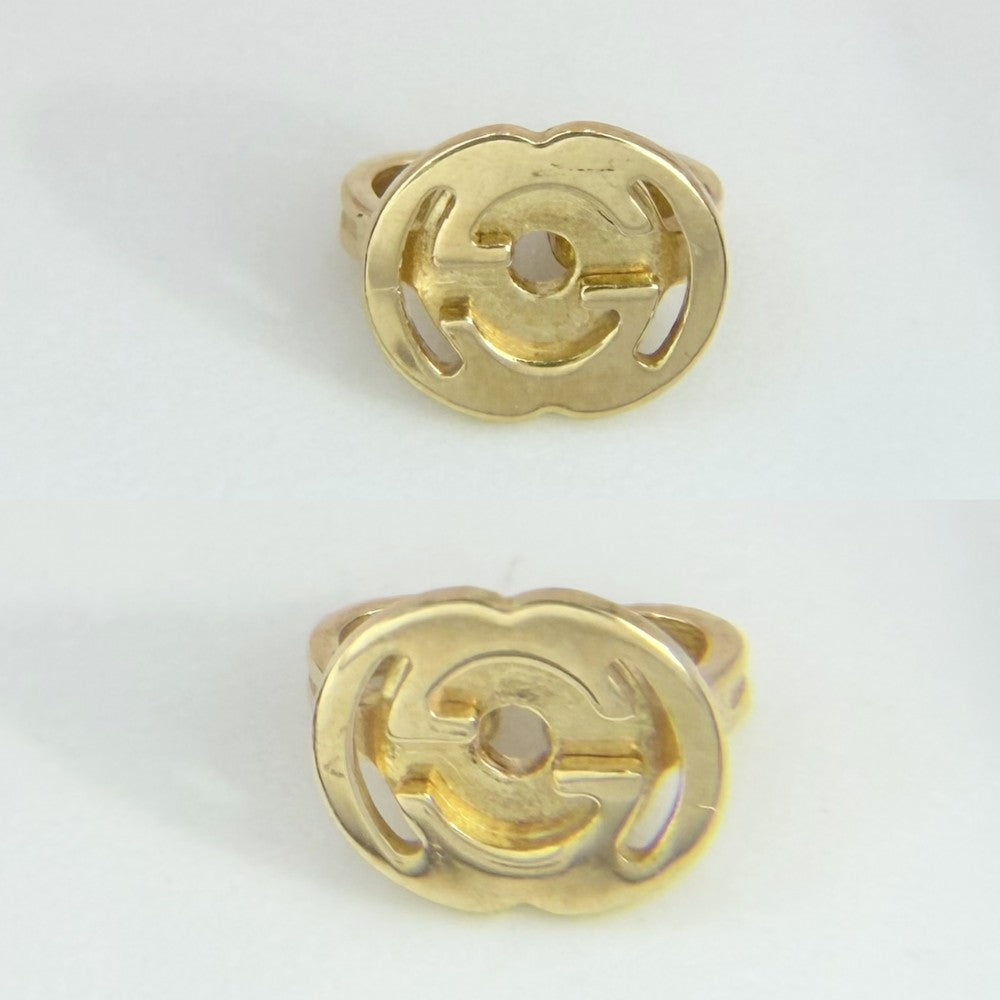 GUCCI グッチ ピアス インターロッキングG アクセサリー ジュエリー 18金YG Au750 小さめ シンプル K18イエローゴールド 662111 レディース 約2.1g【中古品】