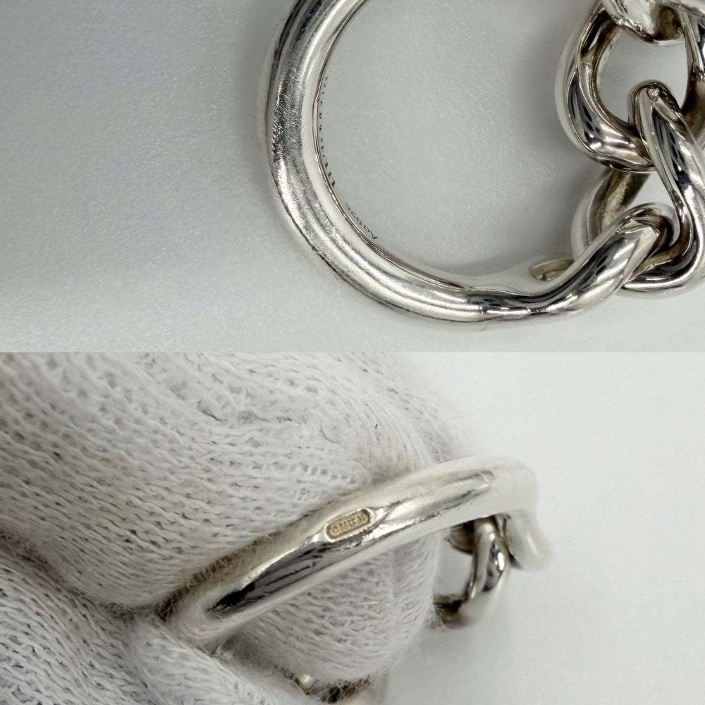 【開店SALE】 HERMES エルメス 指輪 クロワゼット アクセサリー ジュエリー 小物 50サイズ シルバー925 約8号 レディース 約13.7g【中古品】
