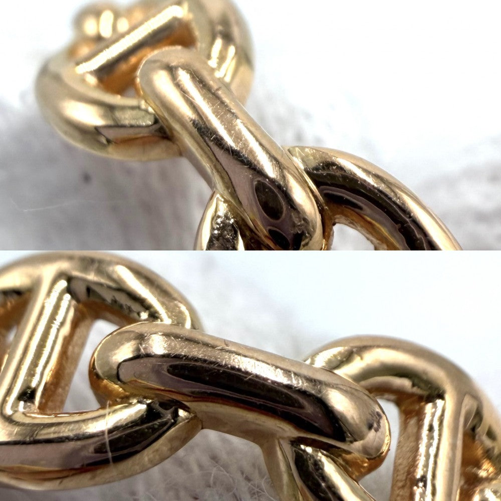 HERMES エルメス 指輪 シェーヌダンクル アンシェネ アクセサリー ジュエリー 小物 53サイズ 18金PG 750 K18ピンクゴールド 約12.5号 メンズ 約3.7g【中古品】