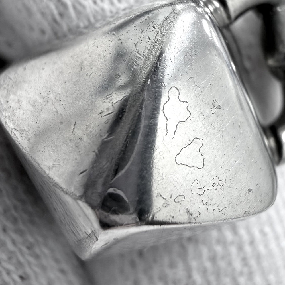 HERMES エルメス 指輪 メドール アクセサリー ジュエリー ヴィンテージ 52サイズ 約12号 レディース 約8.4g【中古品】
