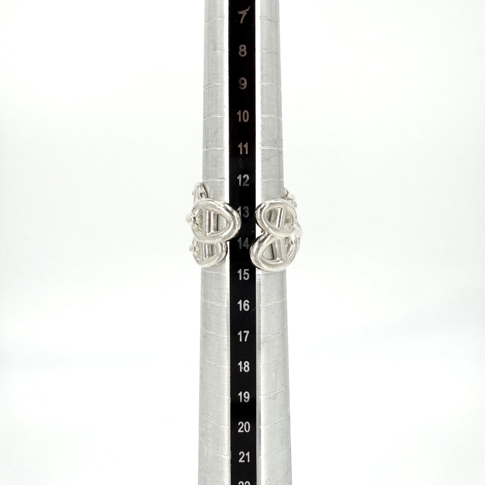 HERMES エルメス 指輪 シェーヌダンクル アンシェネGM アクセサリー ジュエリー 小物 54サイズ シルバー925 約14号 ユニセックス 約14.9g【中古品】