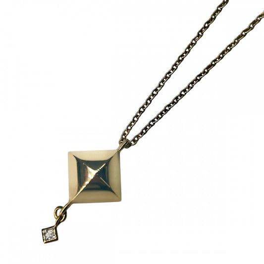 HERMES エルメス ネックレス ペンダント ジュエリー アクセサリー 18金 750 K18ゴールド ダイヤモンド レディース 約5.6g【中古品】