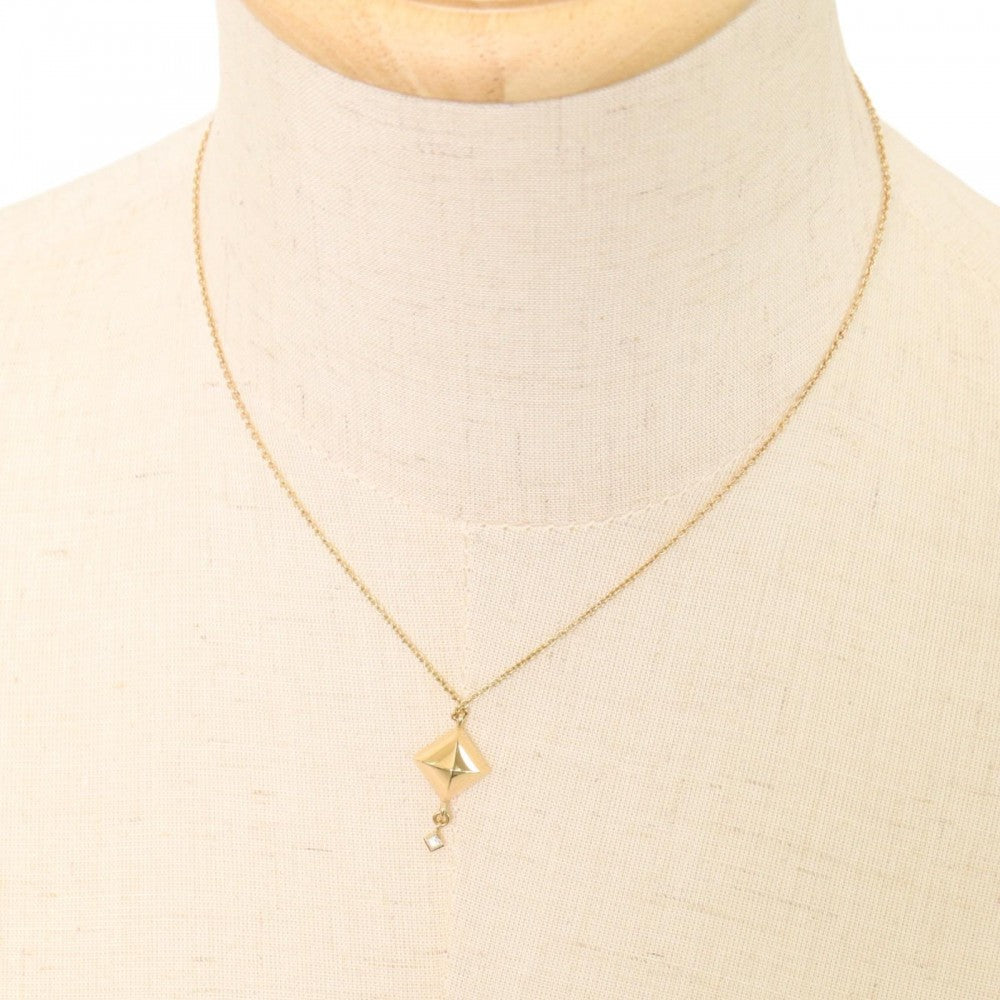 HERMES エルメス ネックレス ペンダント ジュエリー アクセサリー 18金 750 K18ゴールド ダイヤモンド レディース 約5.6g【中古品】