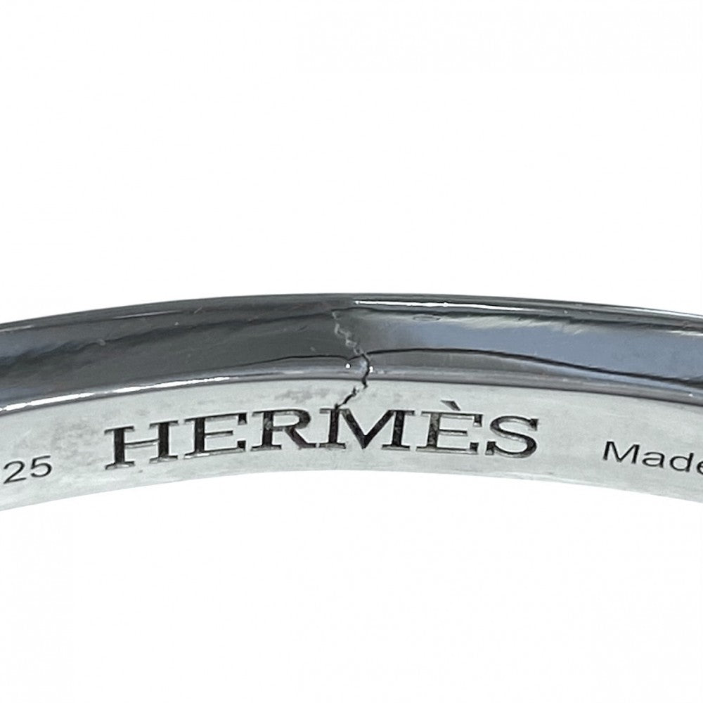 HERMES エルメス バングル クルードフォルジュ ブレスレット アクセサリー 小物 LGサイズ シルバー925 シルバー レディース 約47.0g【中古品】