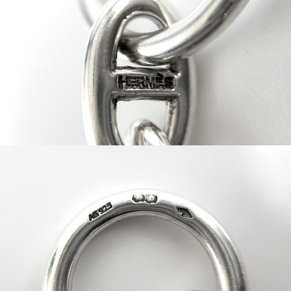 HERMES エルメス ネックレス シェーヌダンクルMM アクセサリー ジュエリー 36コマ シルバー925 メンズ 約98.5g【中古品】